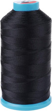 Black Bonded Nylon Sewing