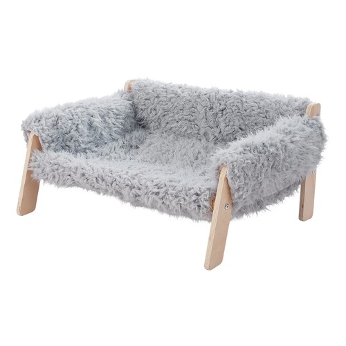 Grey large dog sofa pet - dog,