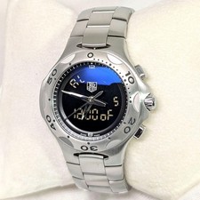 Tag Heuer Kirium Formula 1 Cl111a Ana-digi Quartz Watch Mens Steel Sport Watch