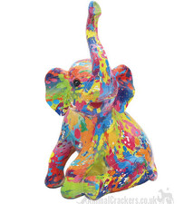 SPLASH ART Elephant colourful