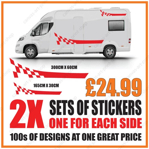 Motorhome graphics caravan - motorhome,