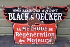 Antique Enamel Original "Black