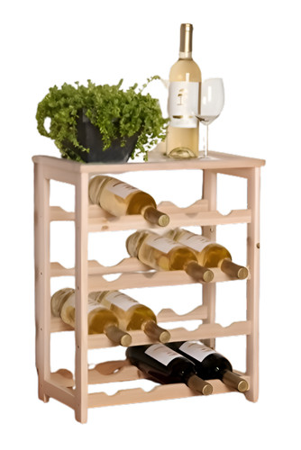 Bottles wine wooden rack - bottles,