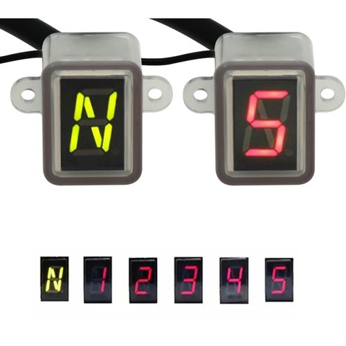Motorcycle gear indicator - motorcycle,