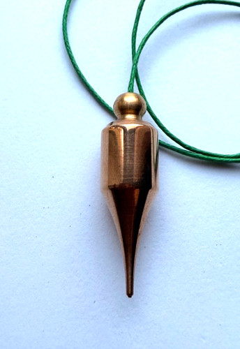 Bronze dowsing pendulum - ,