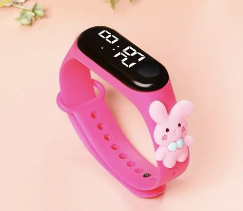 New cute pink bunny led - pink,
