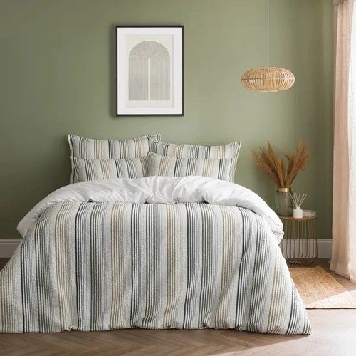 Dunelm sway seersucker - seersucker, 100%