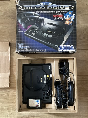 Sega mega drive mk1 console - mega,