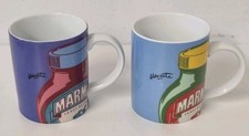 2 X Marmite Mugs Coffee Tea Official Merchandise ECP Unused 