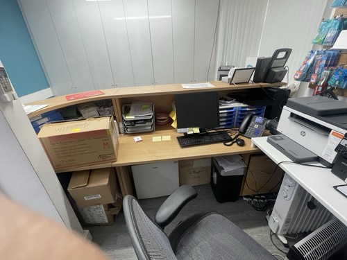 Reception desk office - reception,
