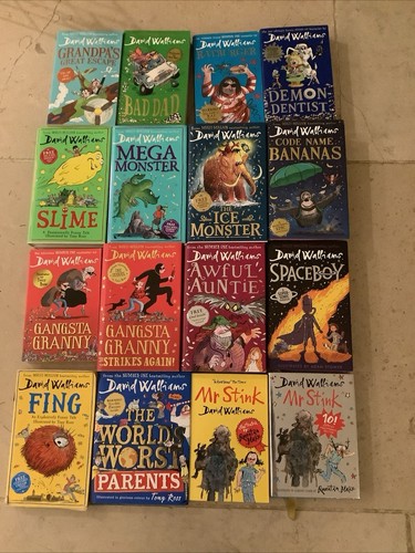 David walliams books - david,