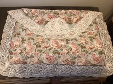 Vintage French Fabric And Lace Nightdress Case