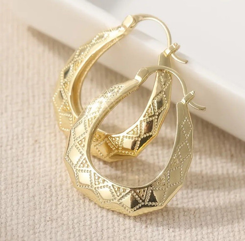 9ct gold vintage engraved - vintage,