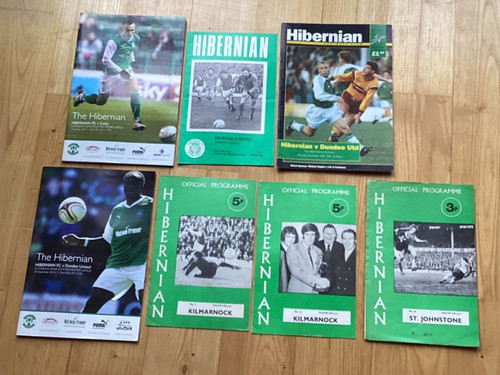 Hibernian football match - fc,