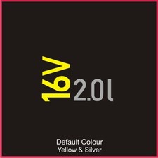 Clio Engine Cover Decal, Vinyl, Sticker, Graphics, Car, 172, 182, N2054