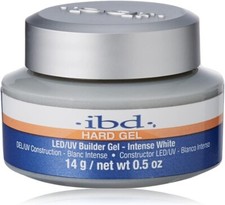 IBD Hard Gel LED/UV Builder Gel - INTENSE WHITE - 14g/0.5oz