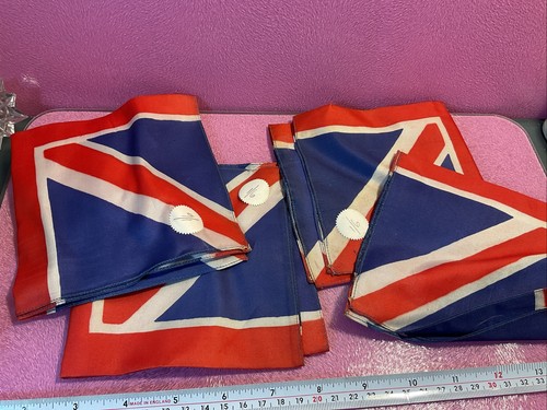 Small vintage union jacks - vintage,