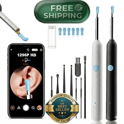 Ear wax removal camera - ear,