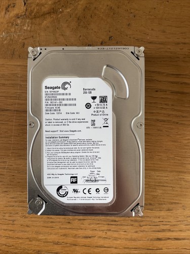 Seagate barracuda 250gb hard - barracuda,