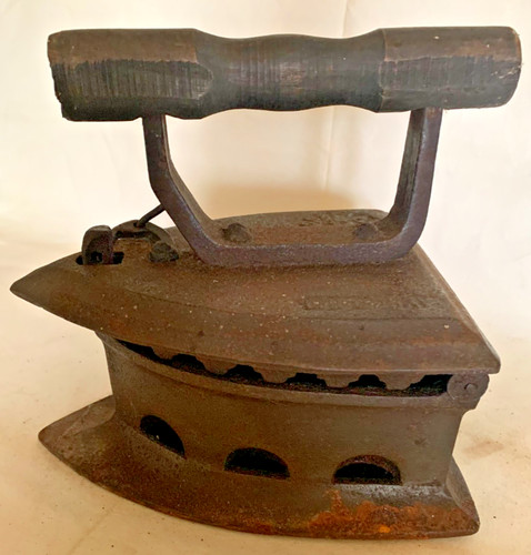 Vintage coal filled - filled, iron