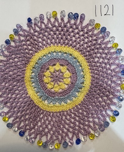 Hand made crochet - hand, beaded