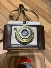 Ilford Super Sporti Vintage Camera with Brown Leather Case Vintage
