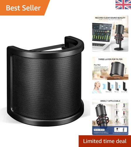 Three layer pop filter - three-layer,