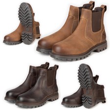 Men's Leather Market Boots
