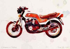 A3 Photo Honda CB900F 1983