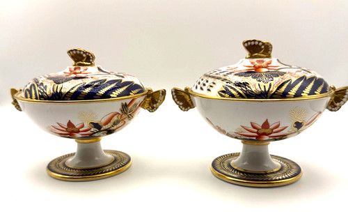 Antique spode china sauce - spode,