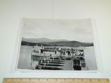 Vintage B&W 8 X 10 Photo Lake