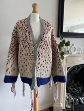 Zara oversized knit cardigan L