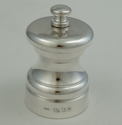 Vintage silver pepper - vintage,