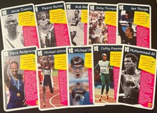 Top Trumps Specials Olympic Legends London 2012 Trading Card Game Mint Pick One