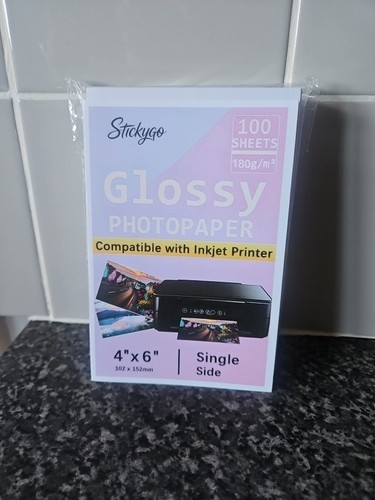 100 sheets glossy photo - x, 4