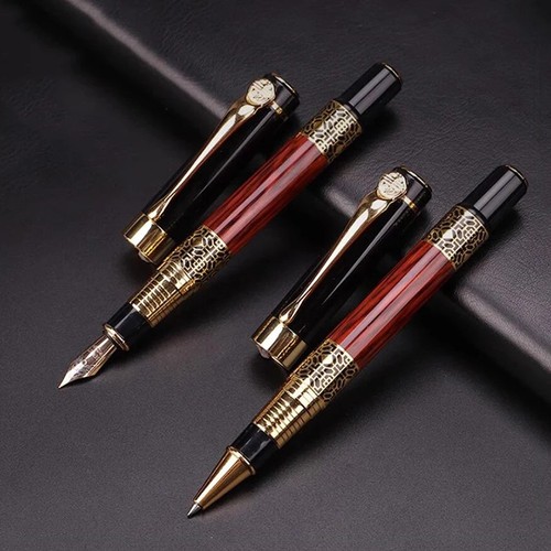 Luxury fountain pen - luxury, black