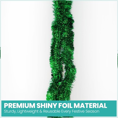 Deluxe thick chunky tinsel - deluxe,