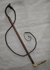 Antique Gents Hunting Whip -