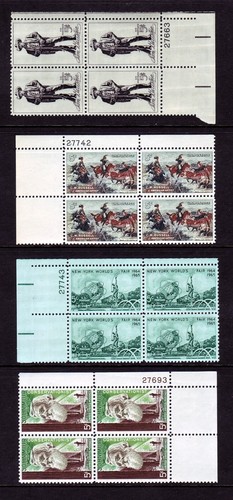 1964 commemorative plate block - 1964,