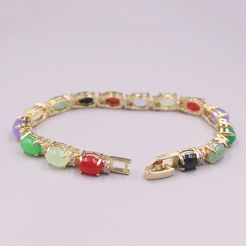 Bracelet natural jade - gp,