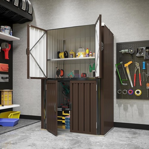 Tall metal cabinet - cabinet, 3