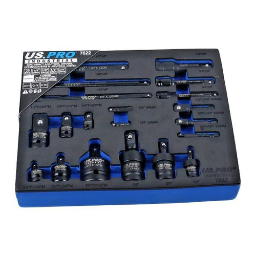 Pro 20pc impact socket - us,