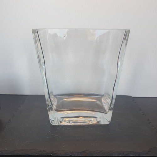 Large heavy clear glass - large,