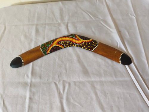 Wood boomerang australian - wood,