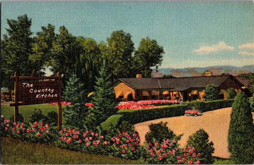 Postcard country kitchen - postcard,