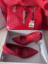 Mario Valentino Red Handbag