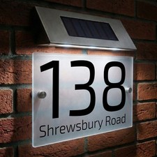 House Number Plaques Door