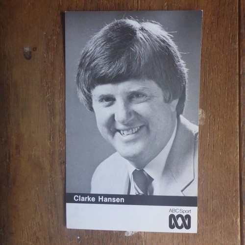 Clarke hansen abc sport - hansen,