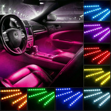 LED Interior Footwell neon Lamp For Ford Fiesta ST Zetec S Titanium MK6 MK7 TDCi