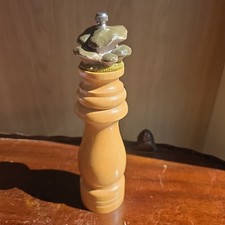 RARE Vtg tall wooden pepper
